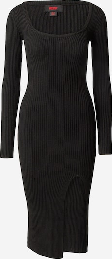 Misspap Gebreide jurk in de kleur Zwart, Productweergave