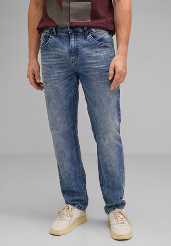 Street One MEN Regular Jeans in Blue: front