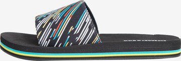 Superdry Beach & Pool Shoes 'Swim Sport' in Black: front