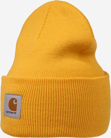 Carhartt WIP Čepice – žlutá: přední strana