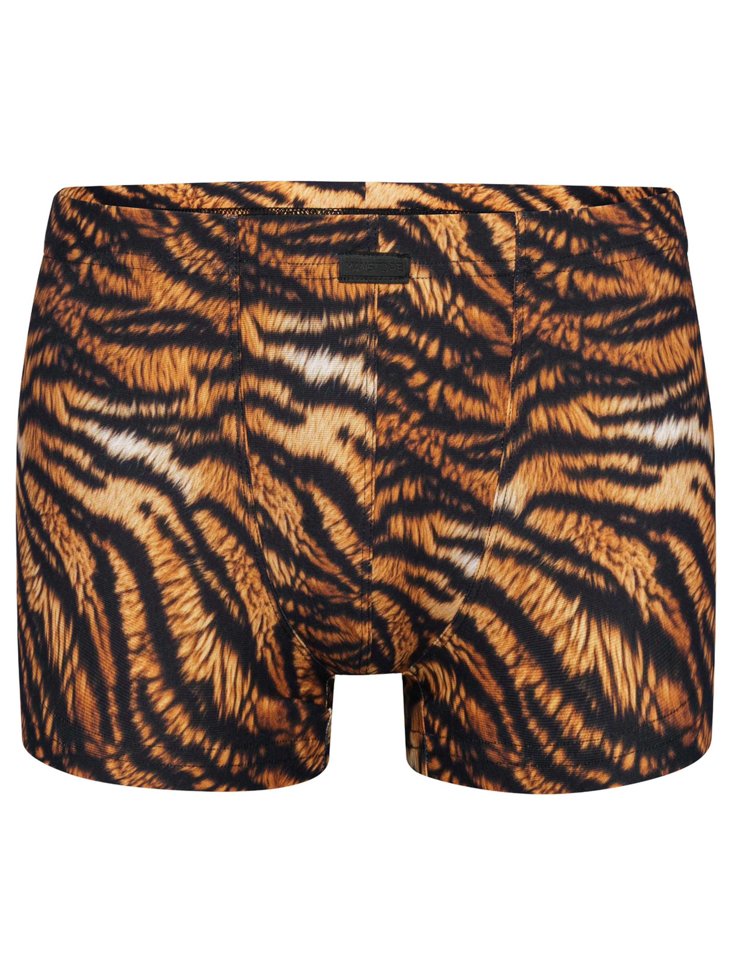 Manstore Boxer shorts ' M2577 Micro Pants ' in Brown: front