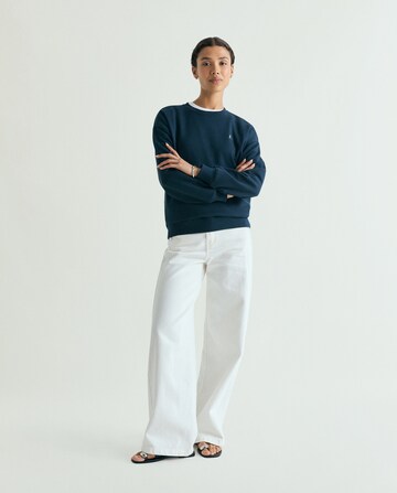 Scalpers Broken Letters Sweater ' ' in Blau: Vorderseite