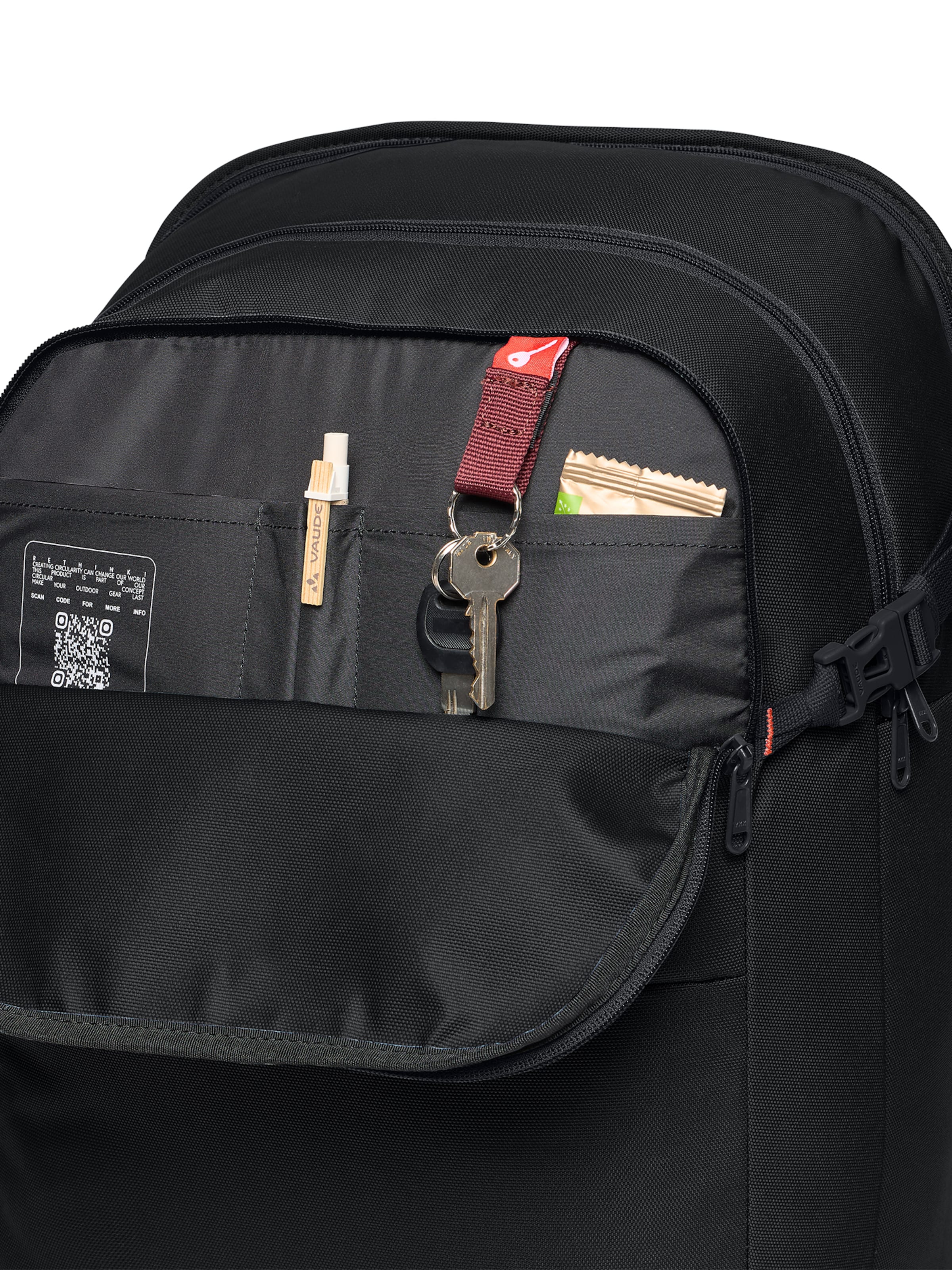 VAUDE Sportrucksack 'Coreway' in Schwarz