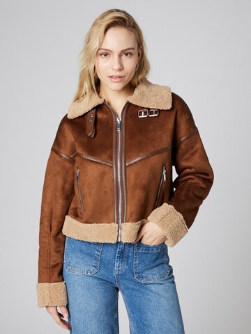 Guido Maria Kretschmer Women Between-Season Jacket 'Elonie' in Brown: front