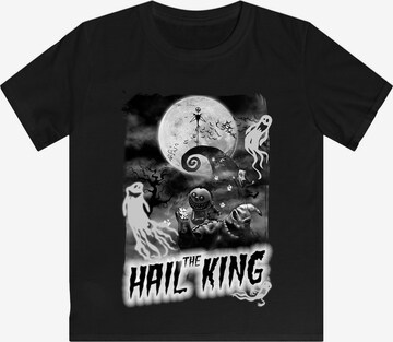 F4NT4STIC Shirt 'Nightmare Before Christmas Hail The King' in Black