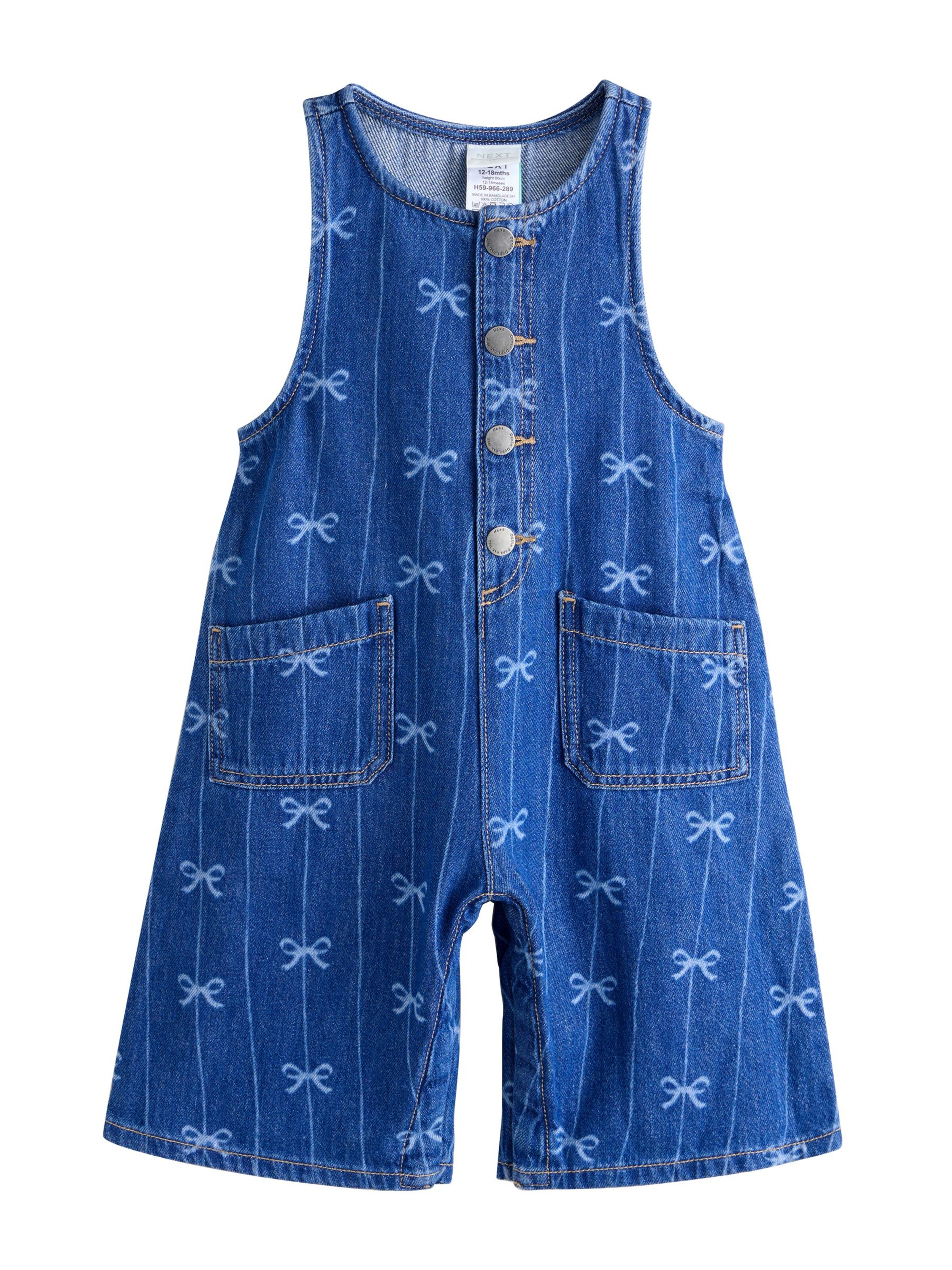 Next Overall σε μπλε ντένιμ / μπλε παστέλ, Άποψη προϊόντος
