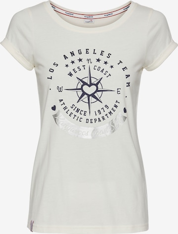 KangaROOS Shirt in White: front