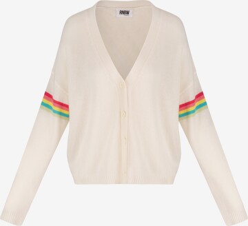 Rainbow Cashmere Strickjacke in Beige: predná strana