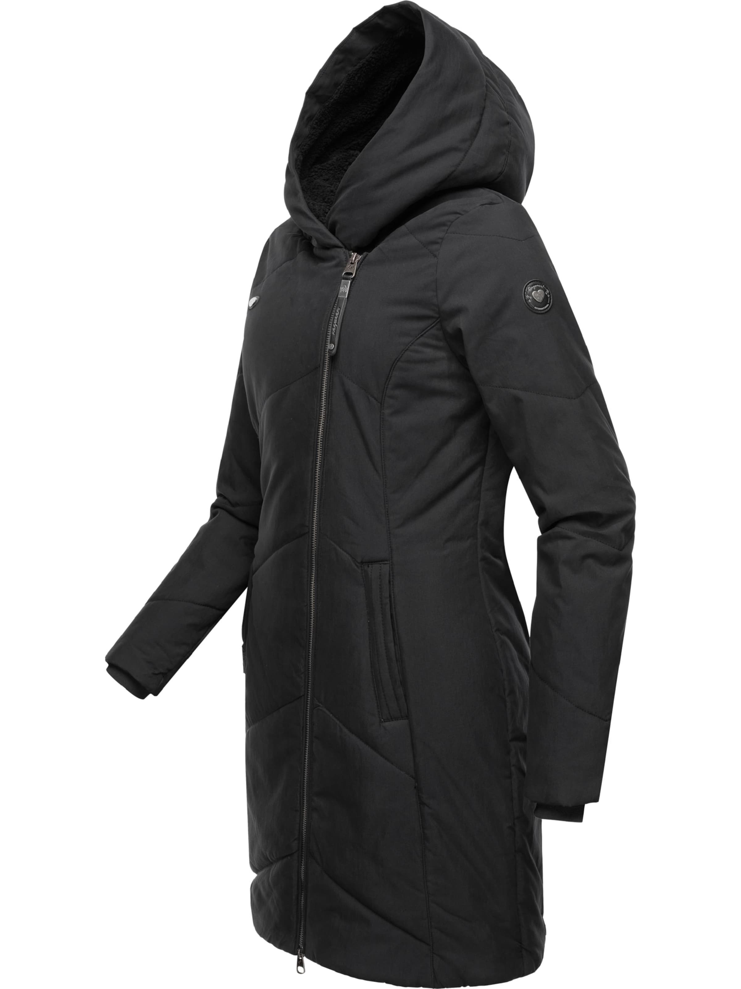Manteau d’hiver 'Gordon' Ragwear en noir
