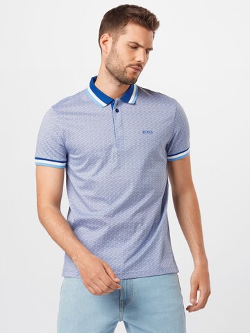 BOSS Green Poloshirt 'Paddy 2' in Blau: predná strana