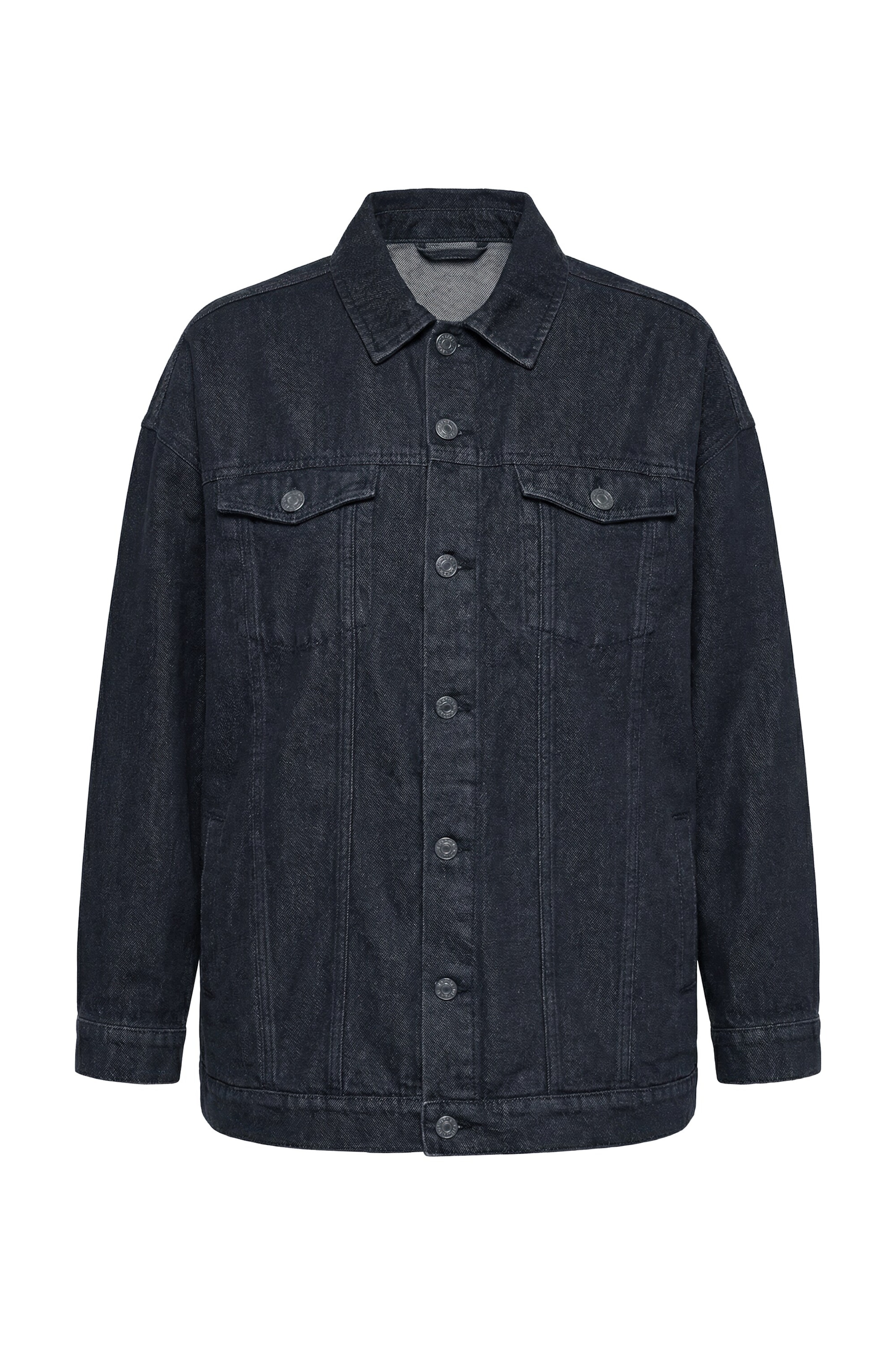 Studio Untold Tussenjas in Blauw: voorkant