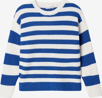 Pull-over NAME IT en bleu : devant