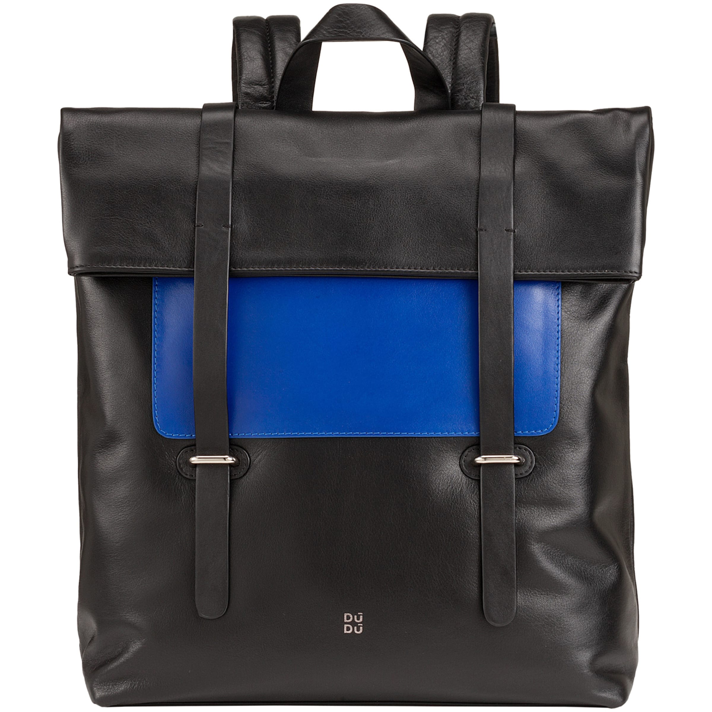 DuDu Rucksack in Schwarz: Vorderseite