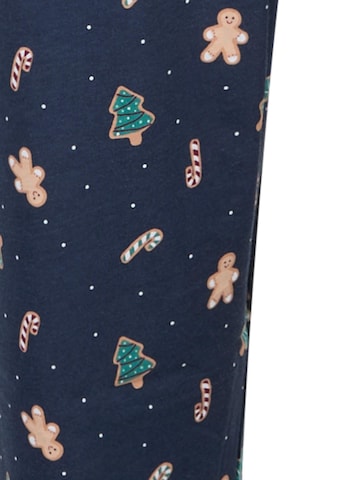 Happy Shorts Pajama Pants in Blue
