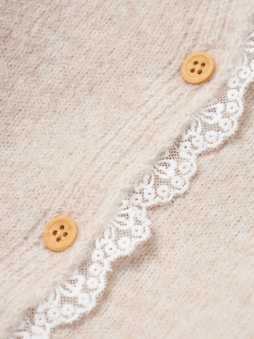 NAME IT Knit cardigan in Beige