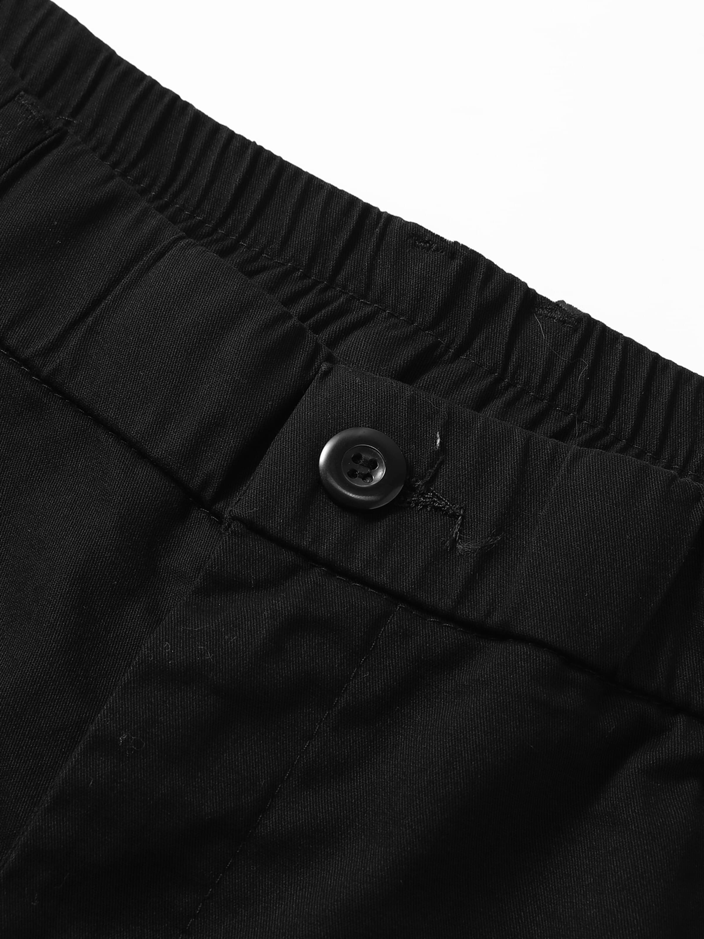 ALLTHEMEN Regular Pants 'Laune' in Black
