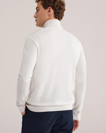 WE Fashion Πουλόβερ σε λευκό