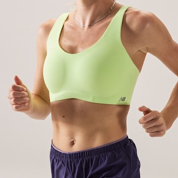 new balance - Soutien Bustier Soutien de desporto em verde