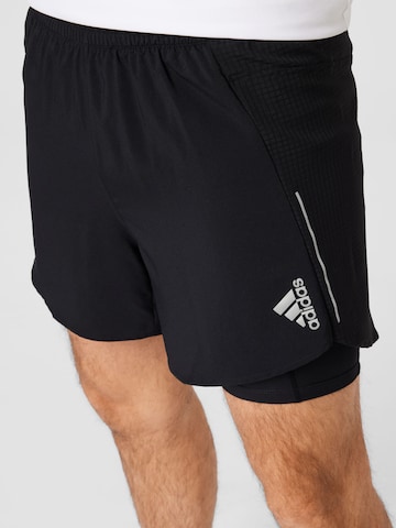 ADIDAS PERFORMANCE Regular Sportbroek 'Designed 4 Two-In-One' in Zwart