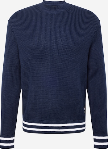 Tommy Jeans Sweter w kolorze niebieski: przód