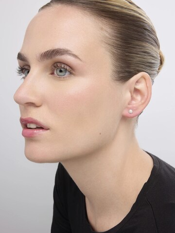 LUXBYLUX Earrings in White: front