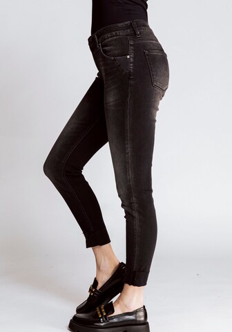 Zhrill Skinny Jeans in Schwarz