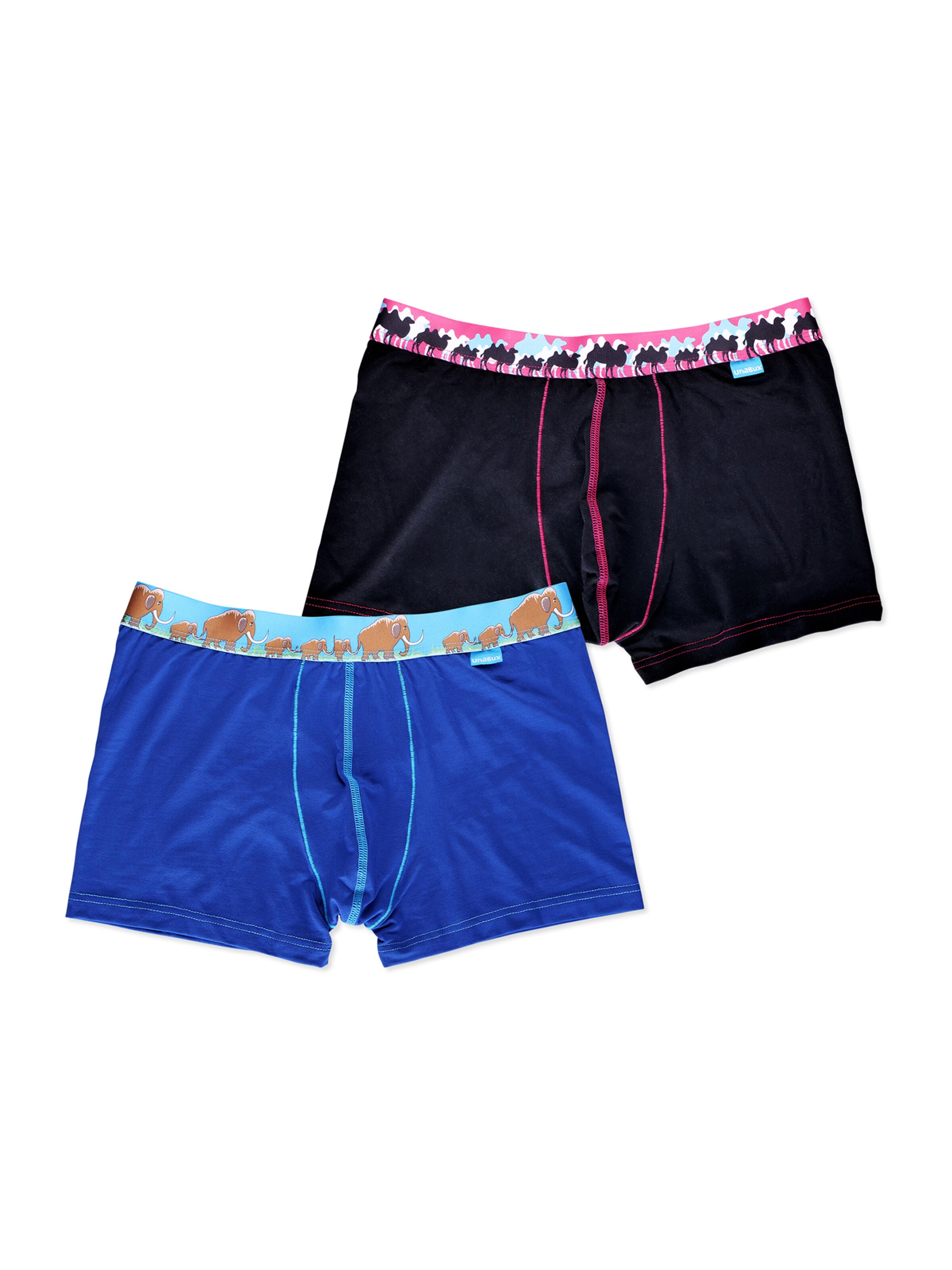 UNABUX Boxer shorts in Blue: front