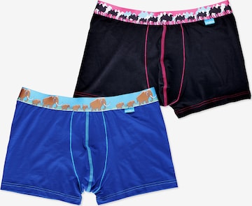 UNABUX Boxershorts in Blau: Vorderseite