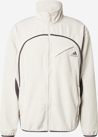 smėlio ADIDAS ORIGINALS Funkcinis flisinis džemperis: priekis
