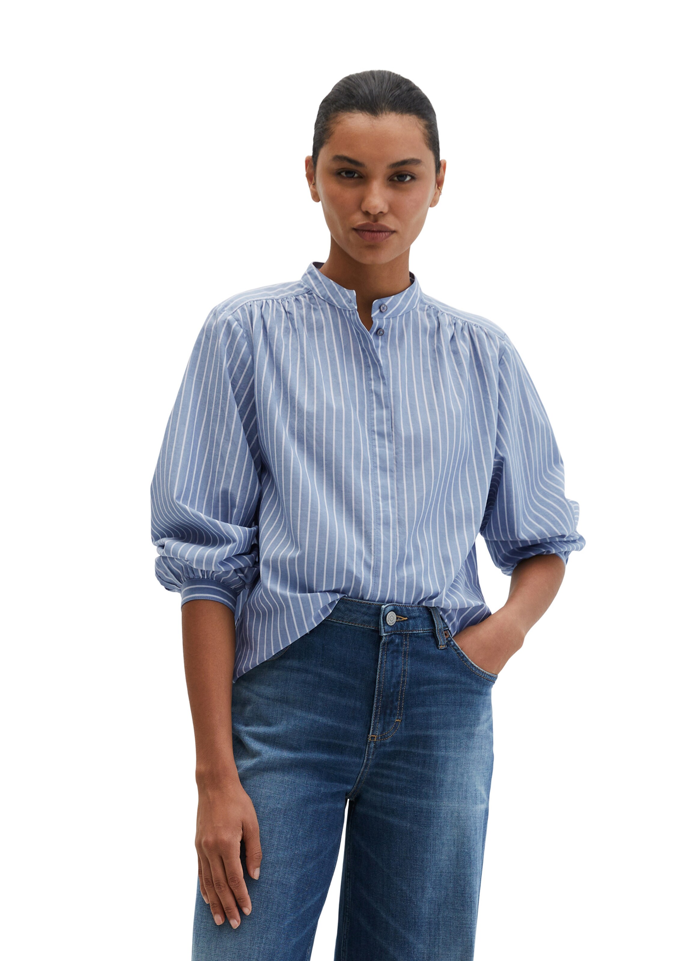 Marc O'Polo Blouse in Blue: front