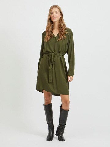 VILA - Vestido camisero 'Chanet' en verde