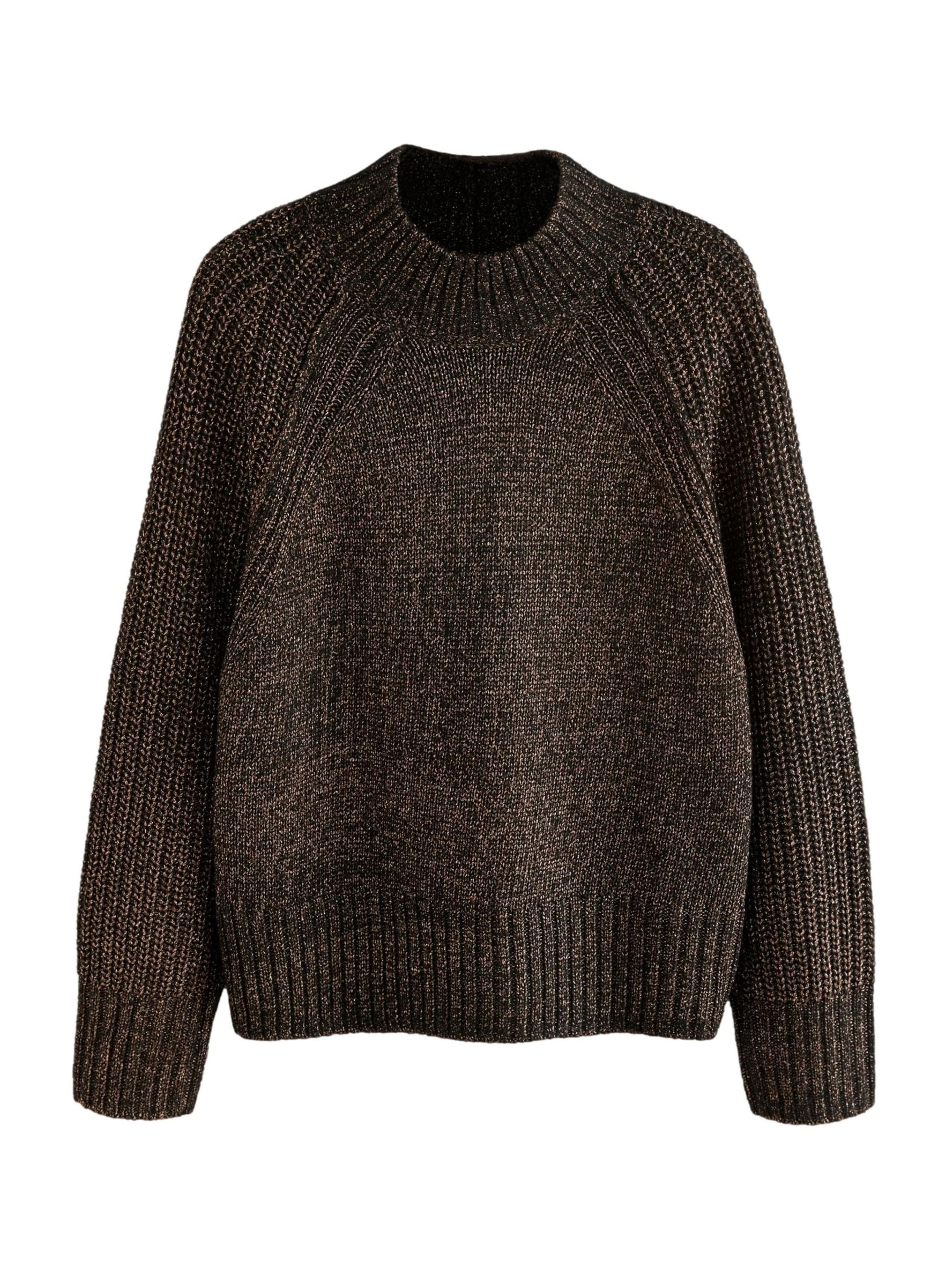 Next Trui in Bruin: voorkant