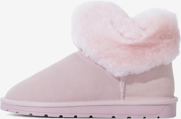 Boots 'Fury' di Gooce in rosa: frontale