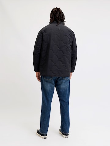 Jack & Jones Plus Jacke 'JJAXEL' in Schwarz