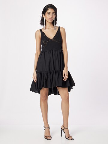 PINKO - Vestido de gala 'FERMIO' en negro: frente