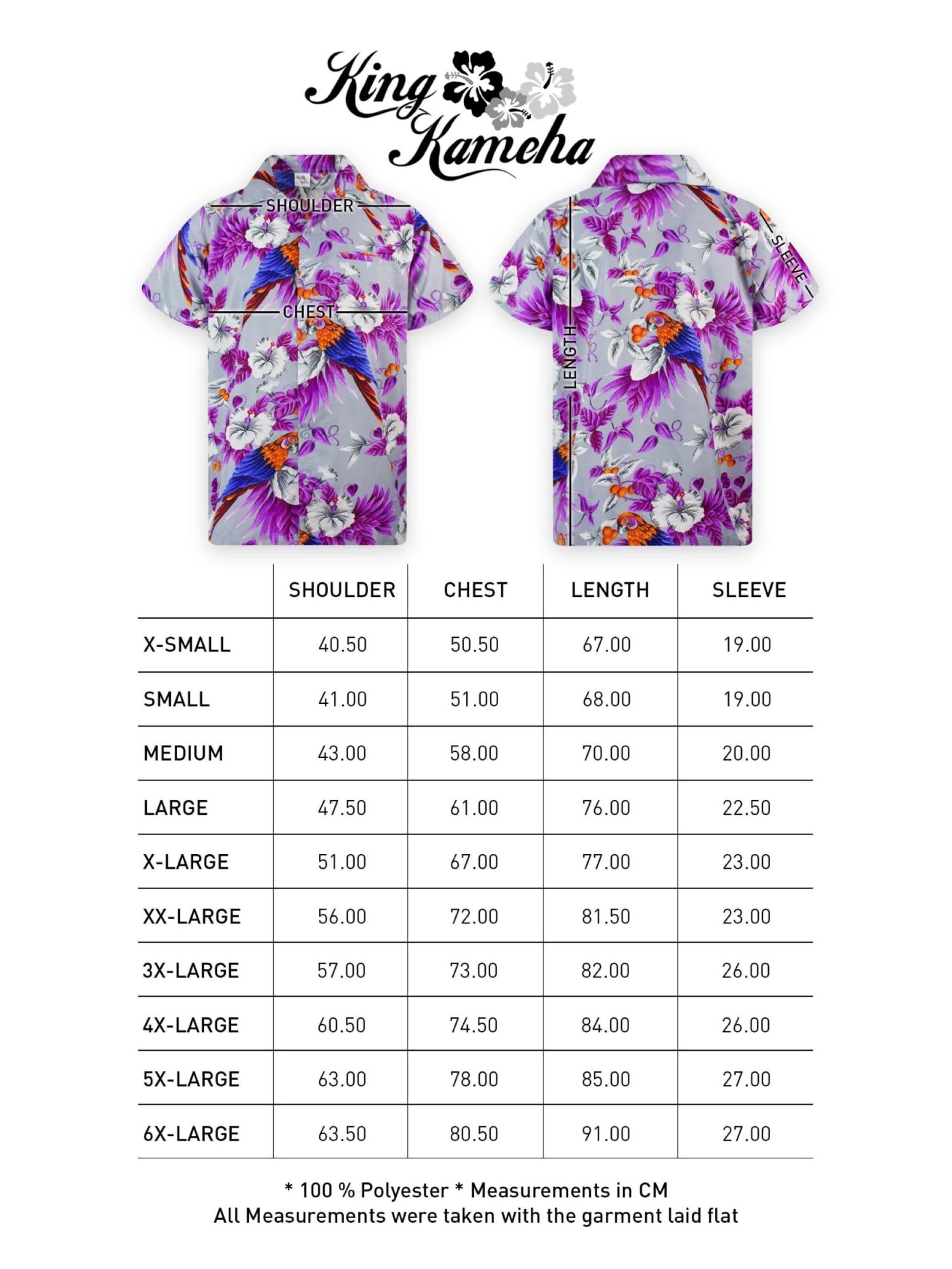 King Kameha Shirt 'Cherryparrot'‌‌‌‌‌‌‌‌ in Grau
