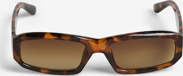 PIECES Sunglasses 'PCBellis' in Brown: front
