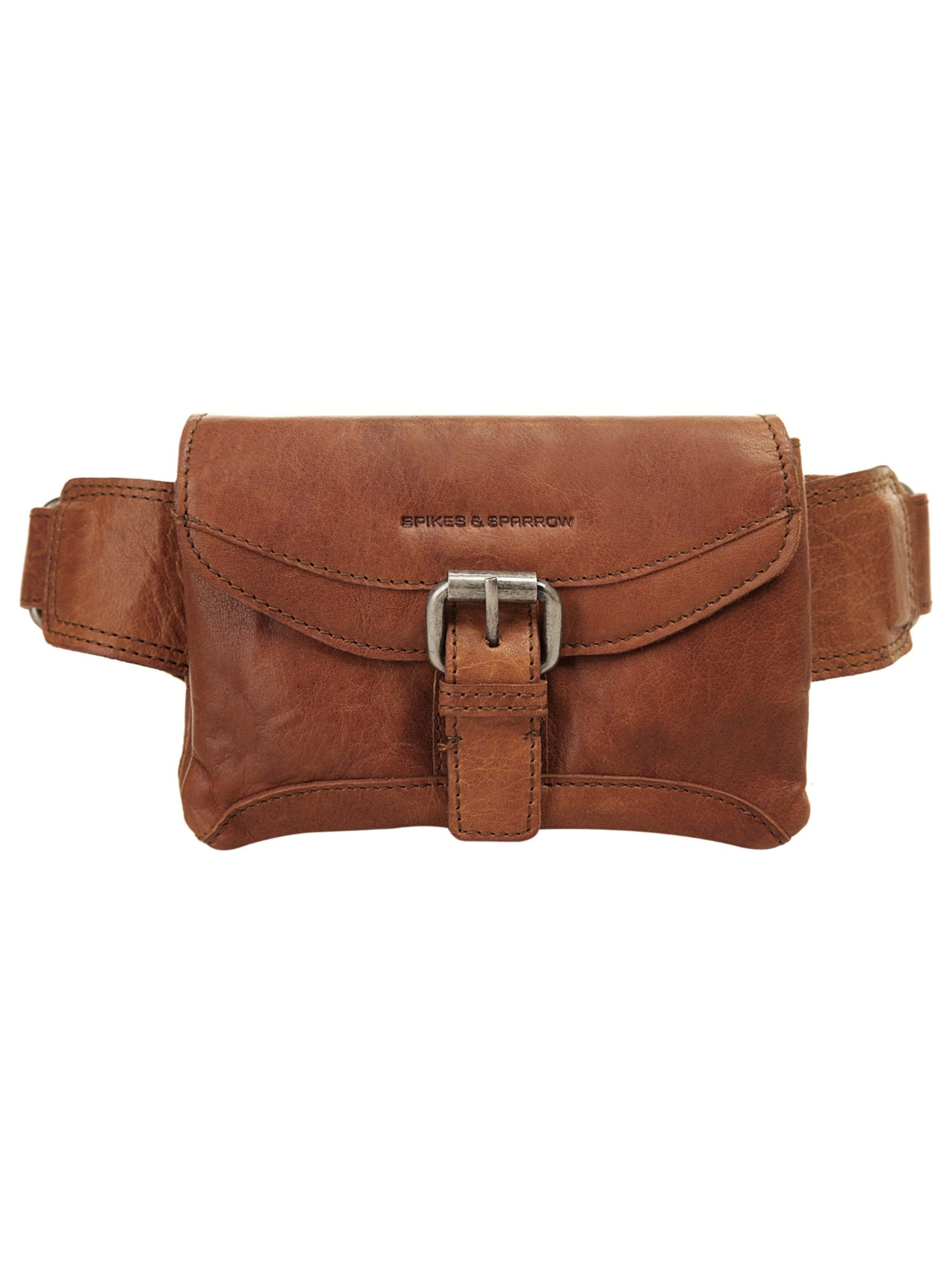 Spikes & Sparrow Fanny Pack in Brown: front