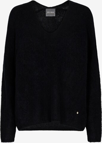 Pull-over MOS MOSH en noir : devant