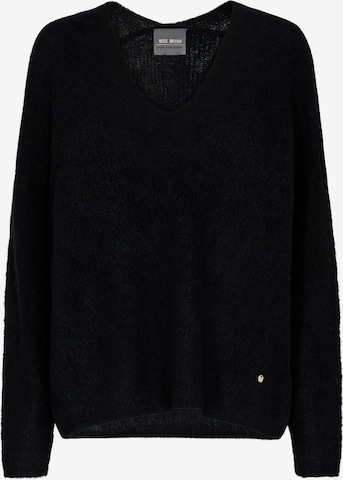 MOS MOSH Sweater in Black: front