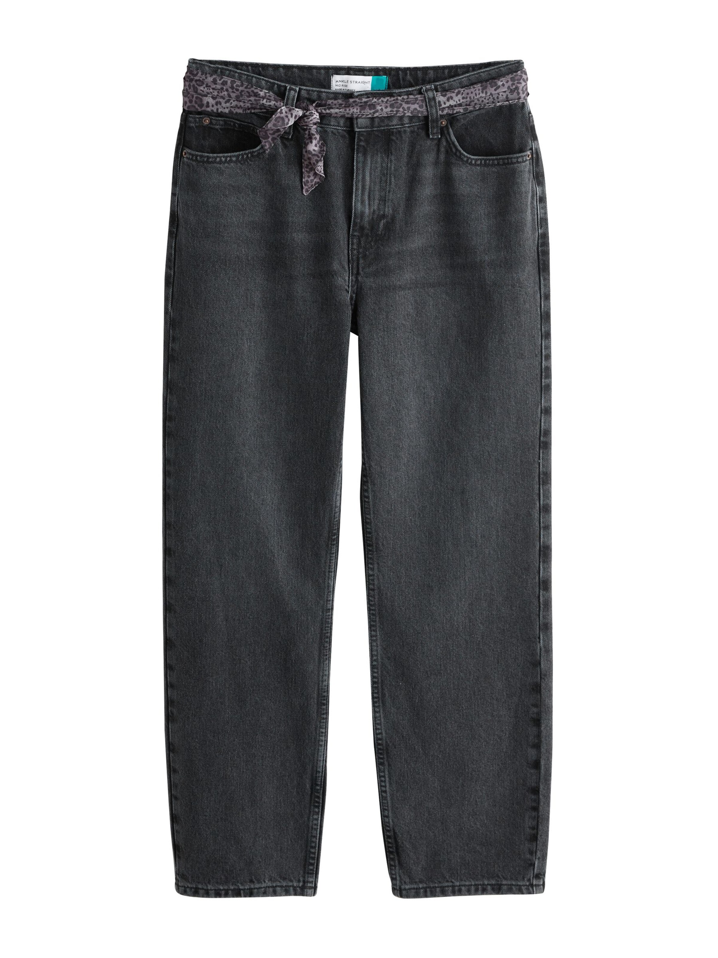 Next Regular Jeans in Schwarz: Vorderseite