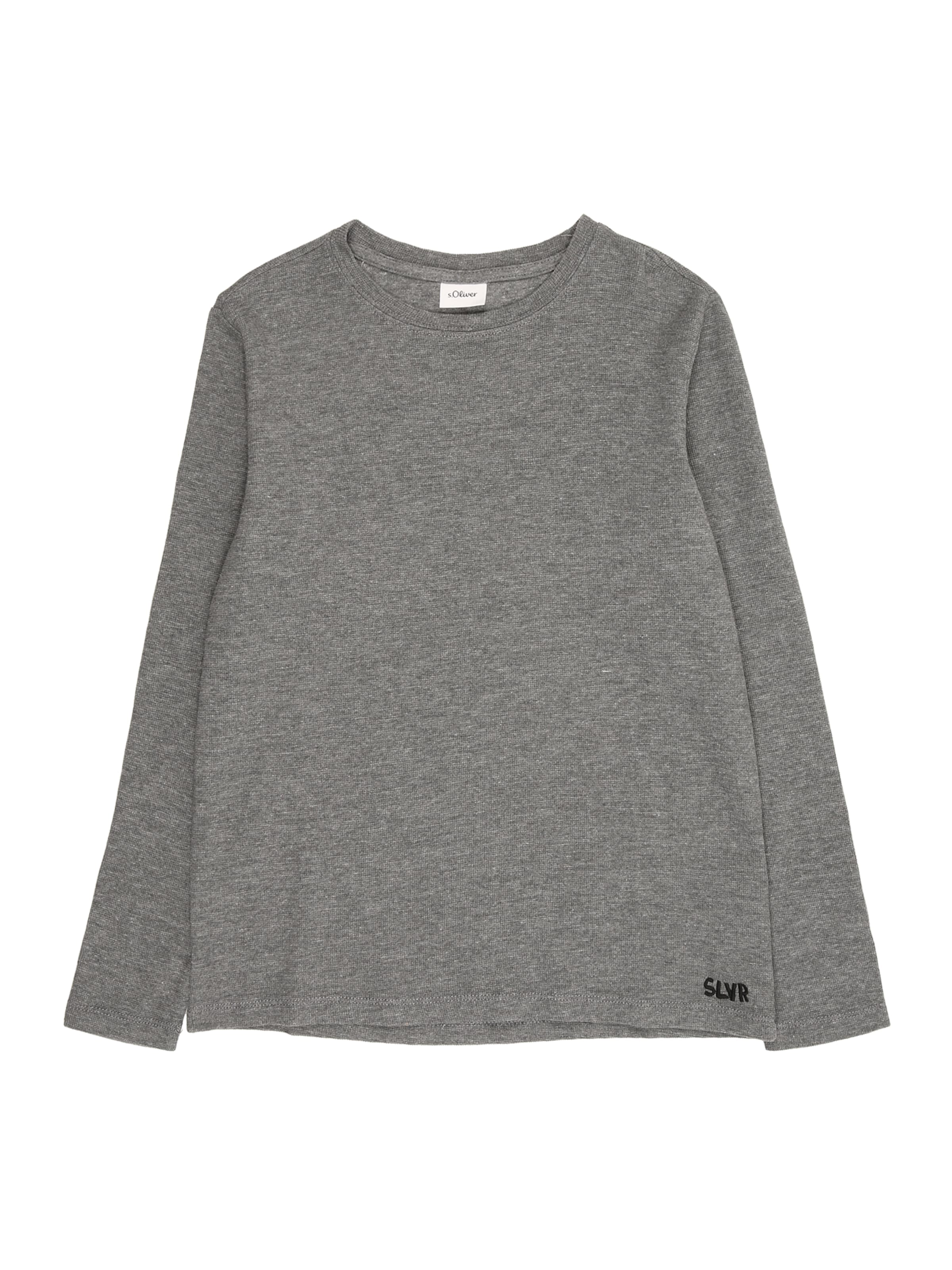 s.Oliver Μπλουζάκι σε γκρι: μπροστά