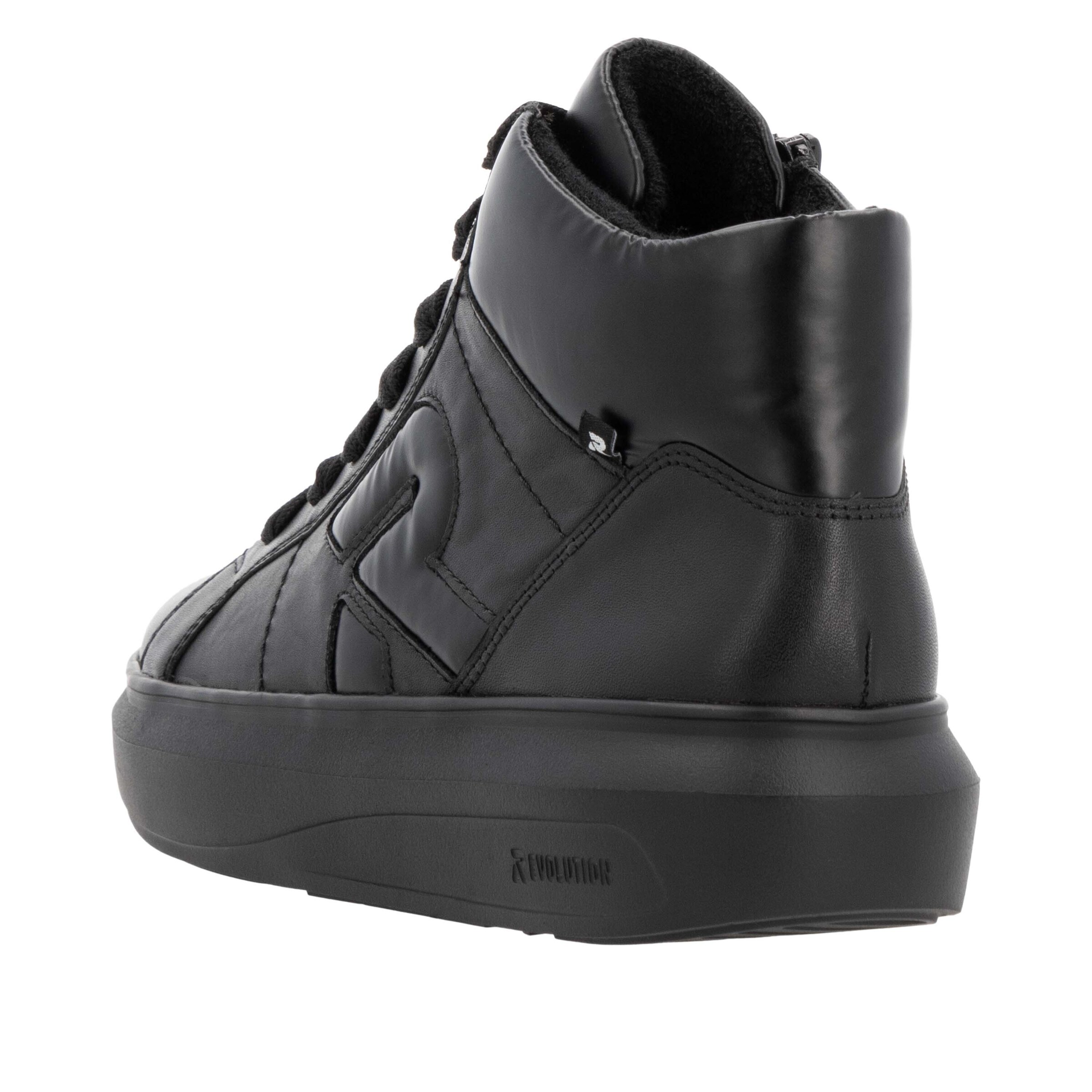 Baskets hautes ' W1270 ' Rieker Sport en noir