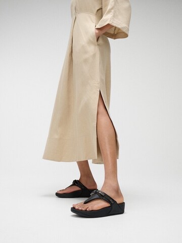 FitFlop Zehentrenner in Schwarz