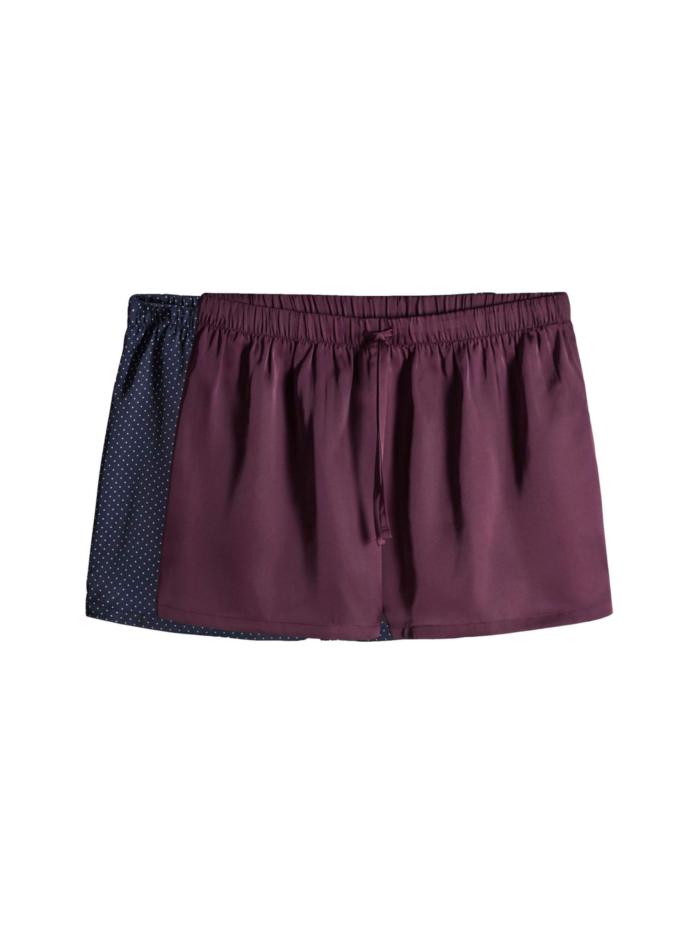 The Set Pyjamabroek in Blauw: voorkant