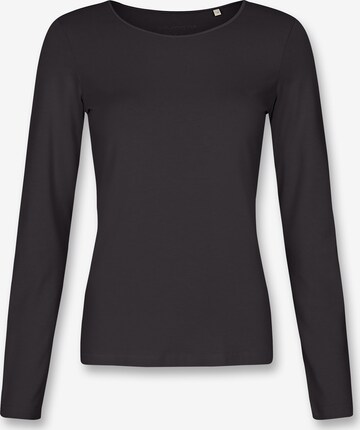 eve in paradise Performance Shirt in Black: front