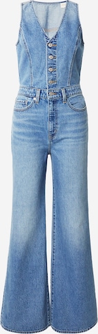 mėlyna LEVI'S ® Vienos dalies kostiumas 'Denim Wide Leg Jumpsuit': priekis