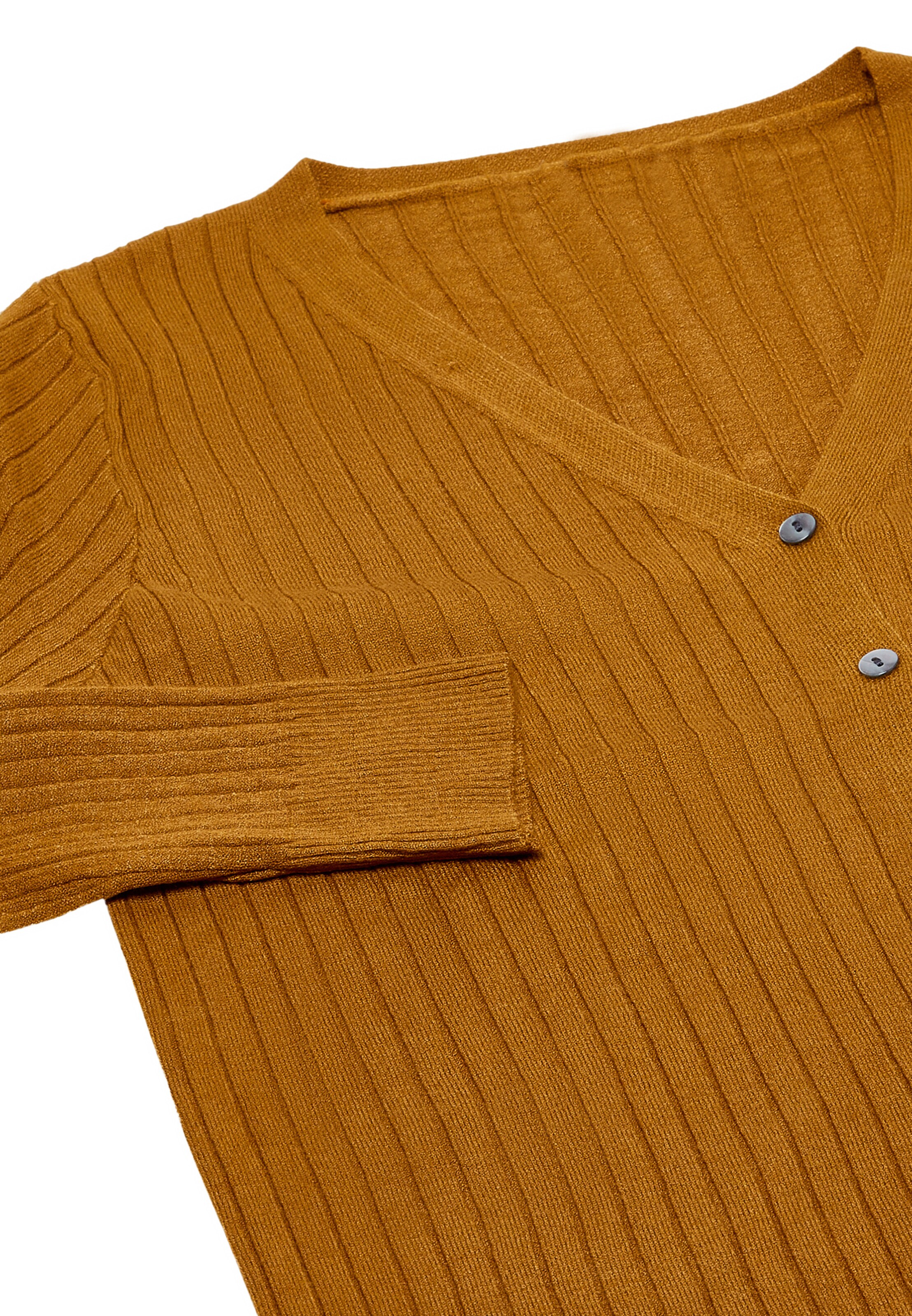 ZITHA Knit cardigan in Yellow