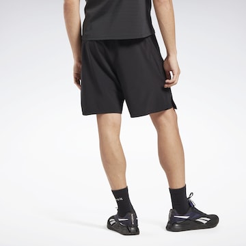 Reebok Regular Workout Pants in Black