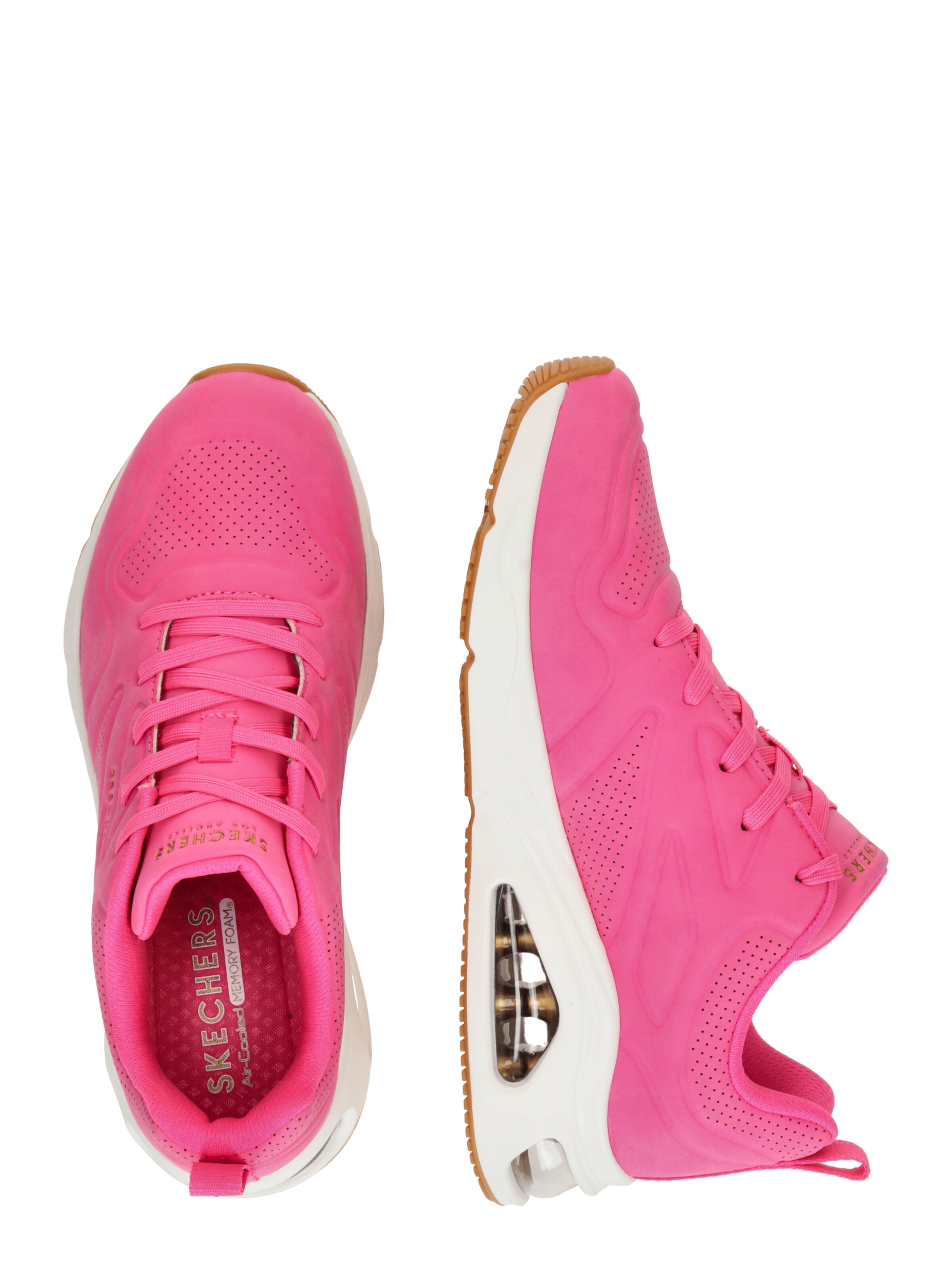 Baskets basses 'TRES-AIR UNO' SKECHERS en rose